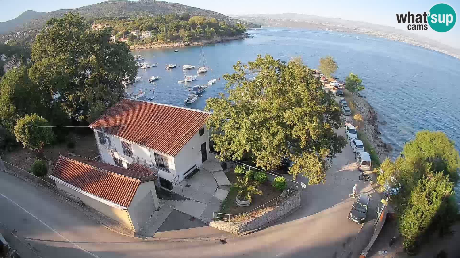 Webcam Ika Hafen – LIVE Blick auf den Hafen und die Lichter von Opatija