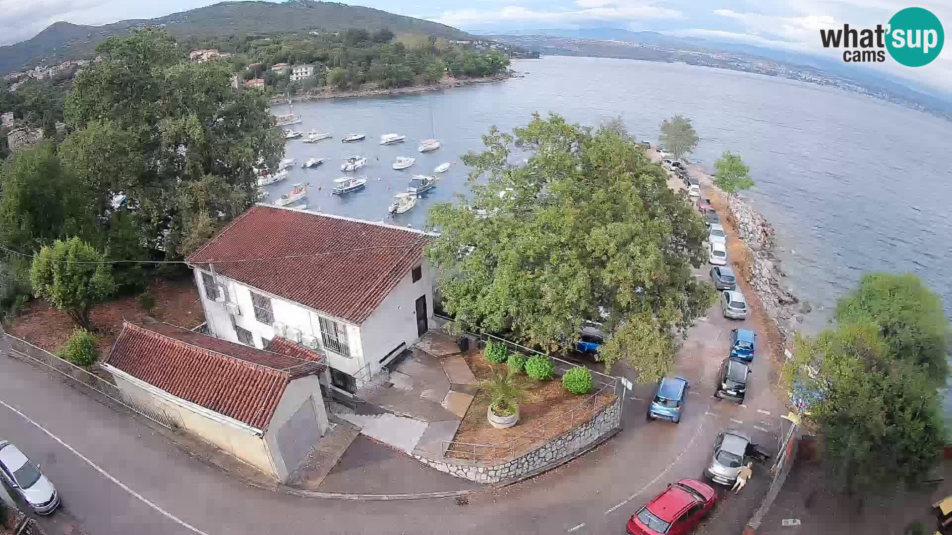 Webcam porto Ika – Vista LIVE sul porto e le luci di Opatija