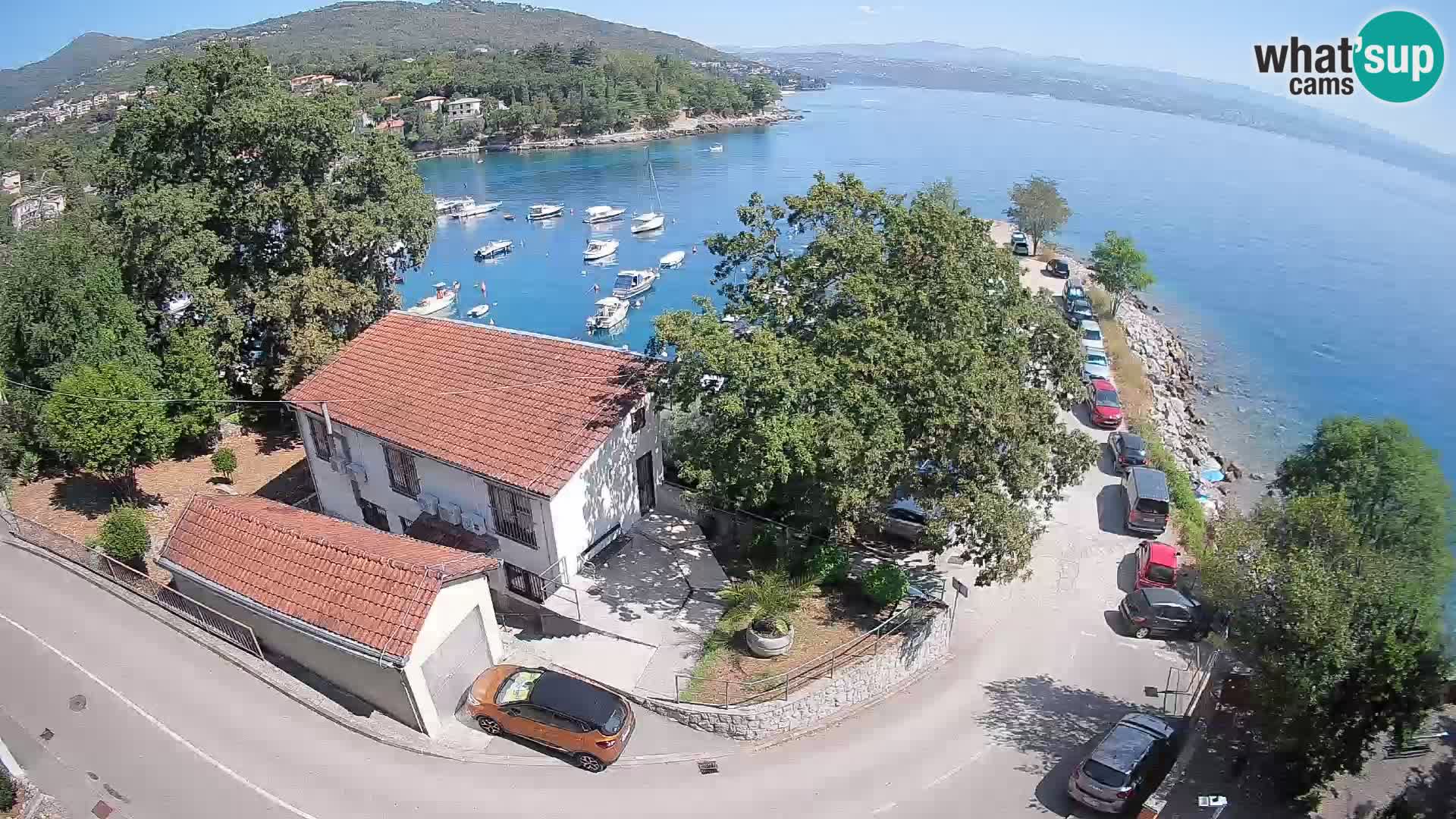 Webcam Ika Hafen – LIVE Blick auf den Hafen und die Lichter von Opatija