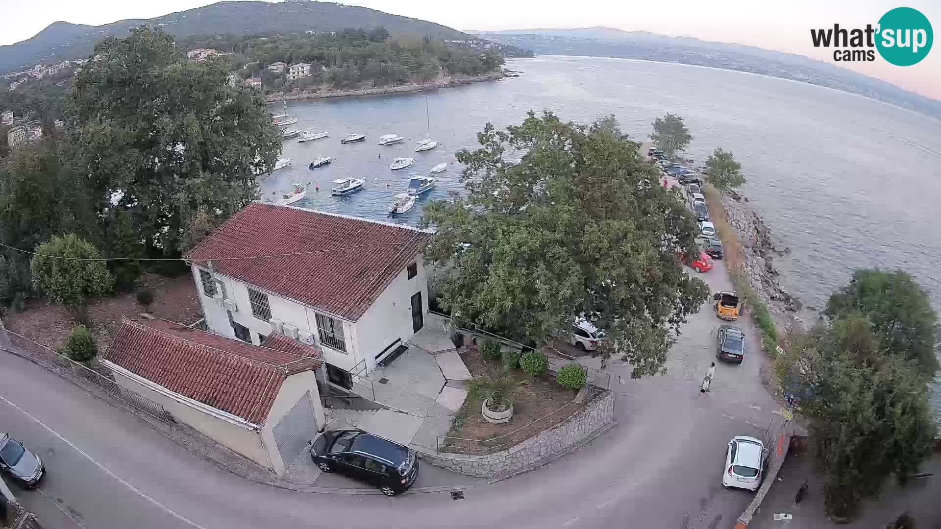 Webcam Ika Hafen – LIVE Blick auf den Hafen und die Lichter von Opatija