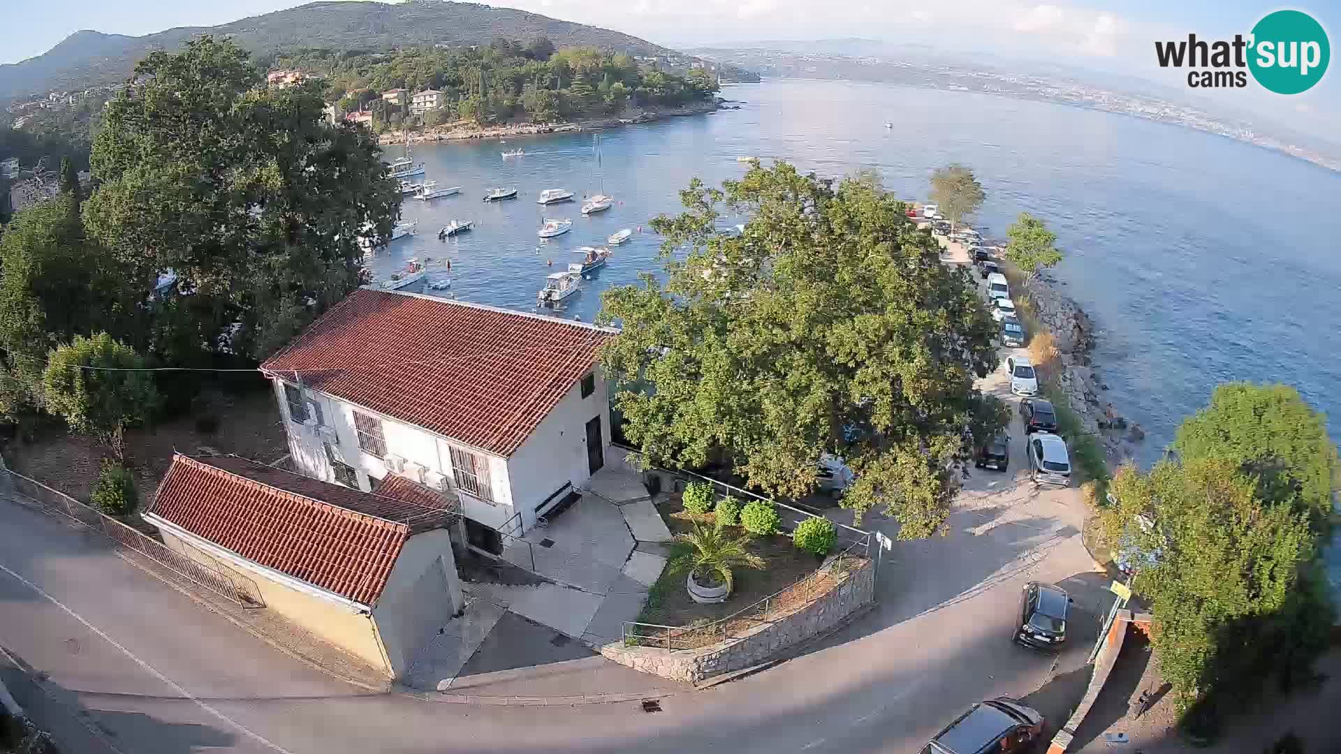 Webcam Ika Hafen – LIVE Blick auf den Hafen und die Lichter von Opatija