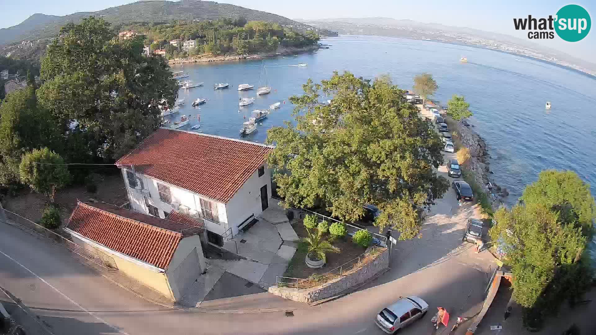 Webcam Ika Hafen – LIVE Blick auf den Hafen und die Lichter von Opatija