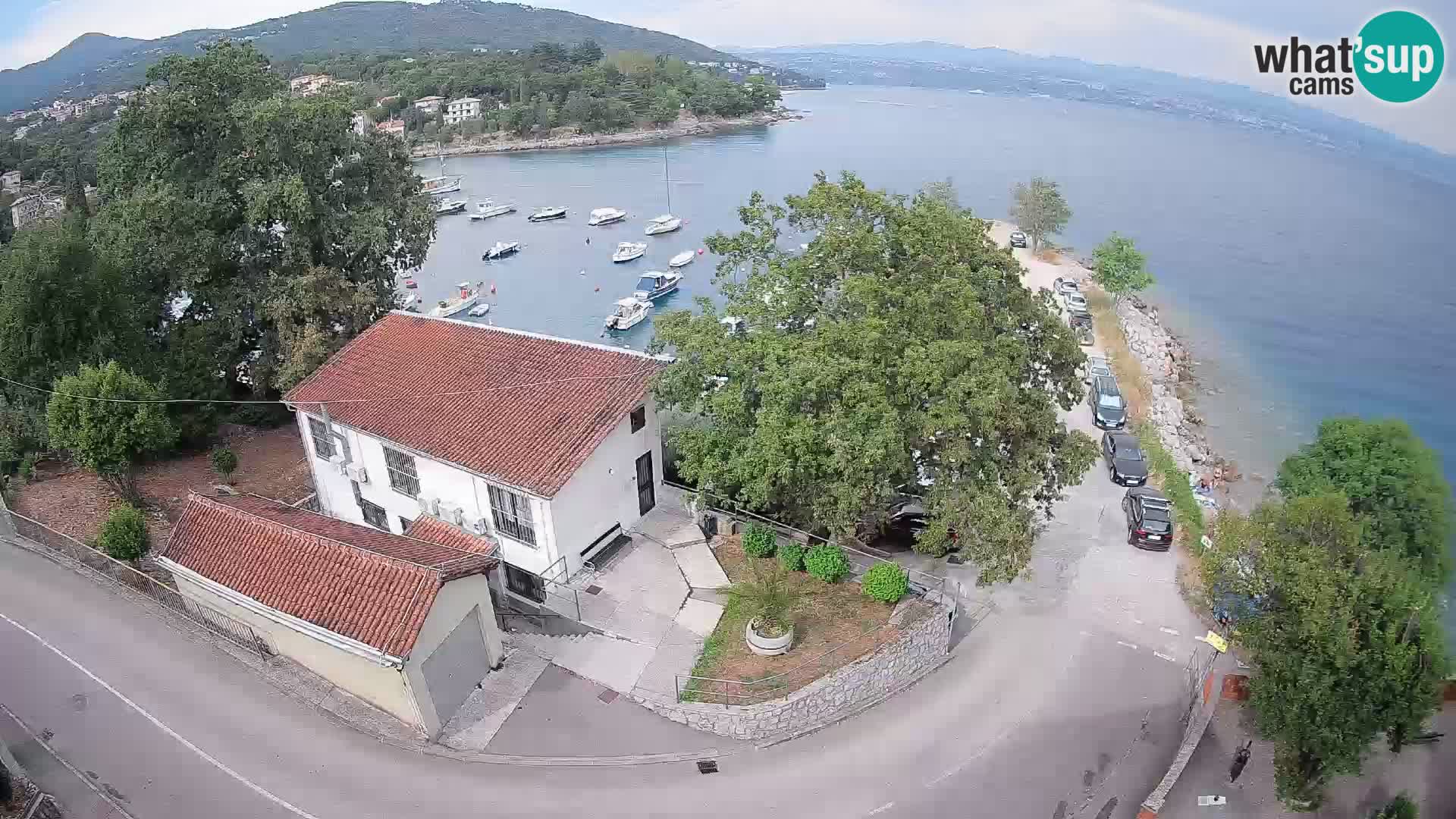Webcam Ika Hafen – LIVE Blick auf den Hafen und die Lichter von Opatija