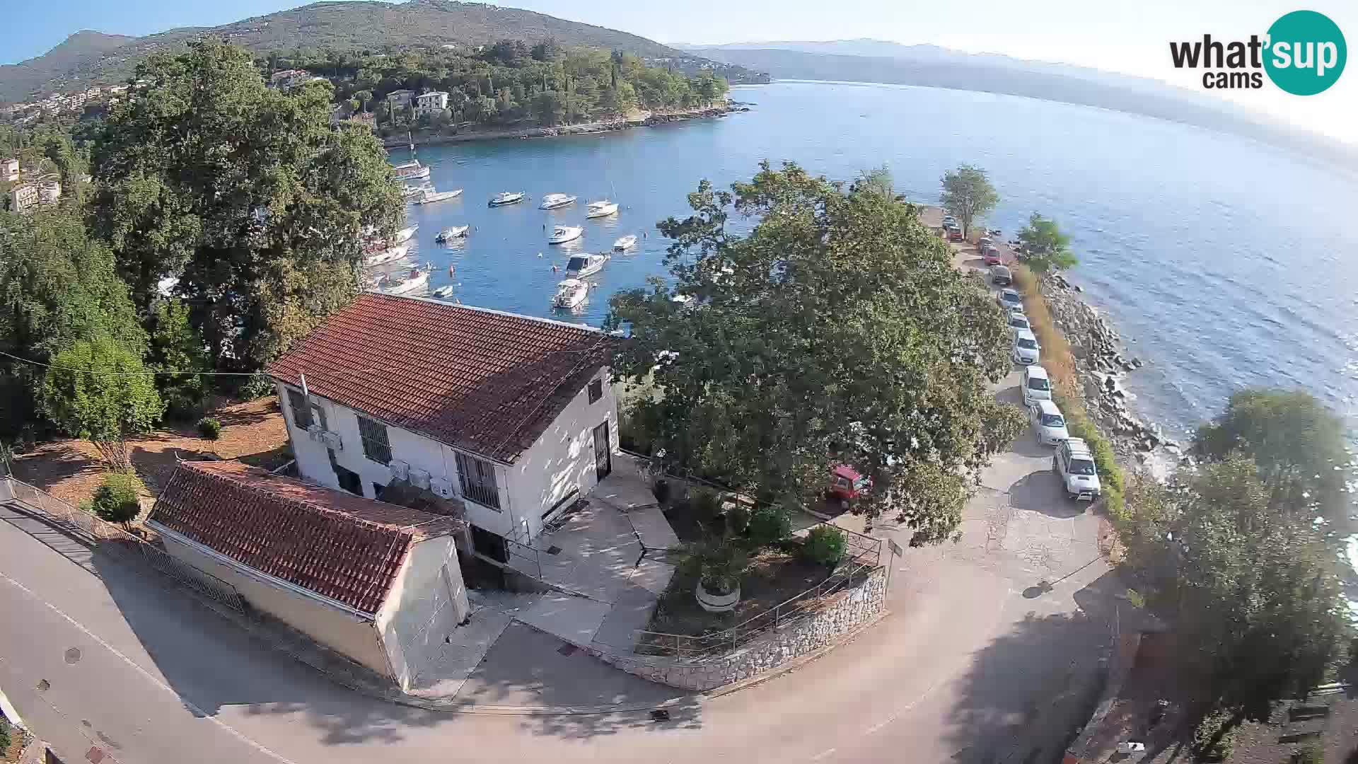 Webcam Ika Hafen – LIVE Blick auf den Hafen und die Lichter von Opatija