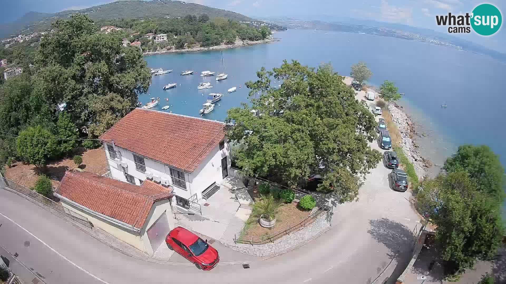 Webcam Ika Hafen – LIVE Blick auf den Hafen und die Lichter von Opatija