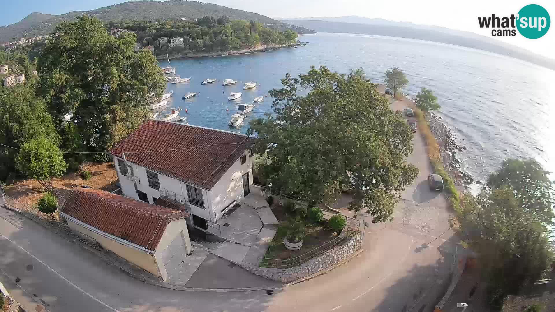 Webcam Ika Hafen – LIVE Blick auf den Hafen und die Lichter von Opatija