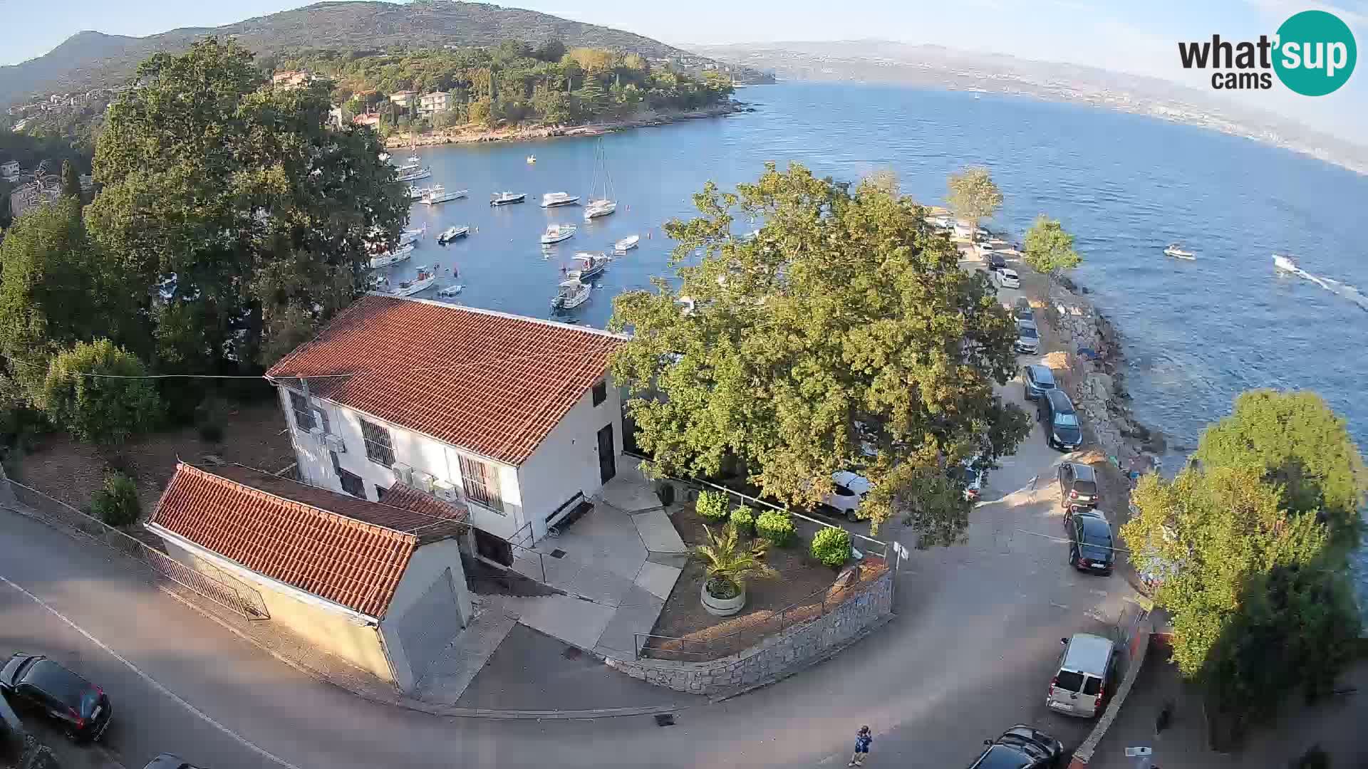 Webcam Ika Hafen – LIVE Blick auf den Hafen und die Lichter von Opatija