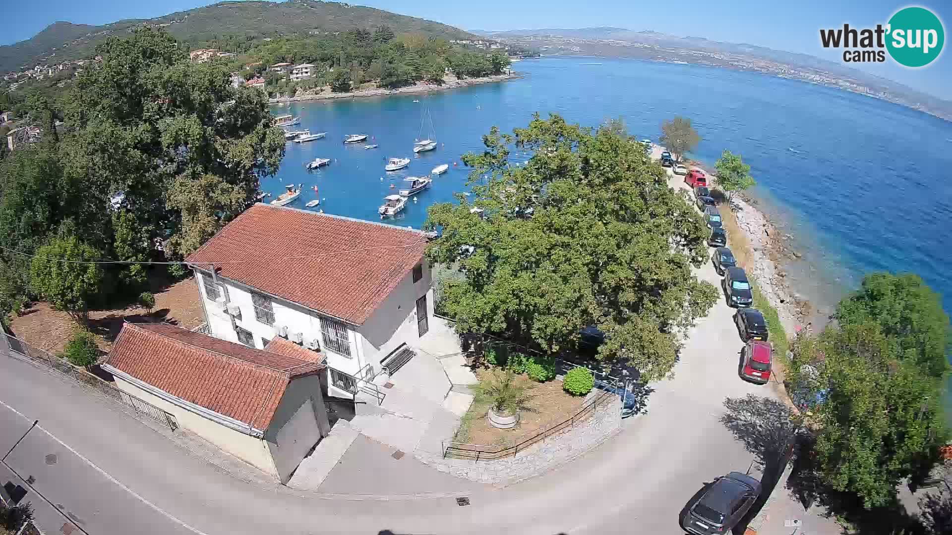 Webcam Ika Hafen – LIVE Blick auf den Hafen und die Lichter von Opatija