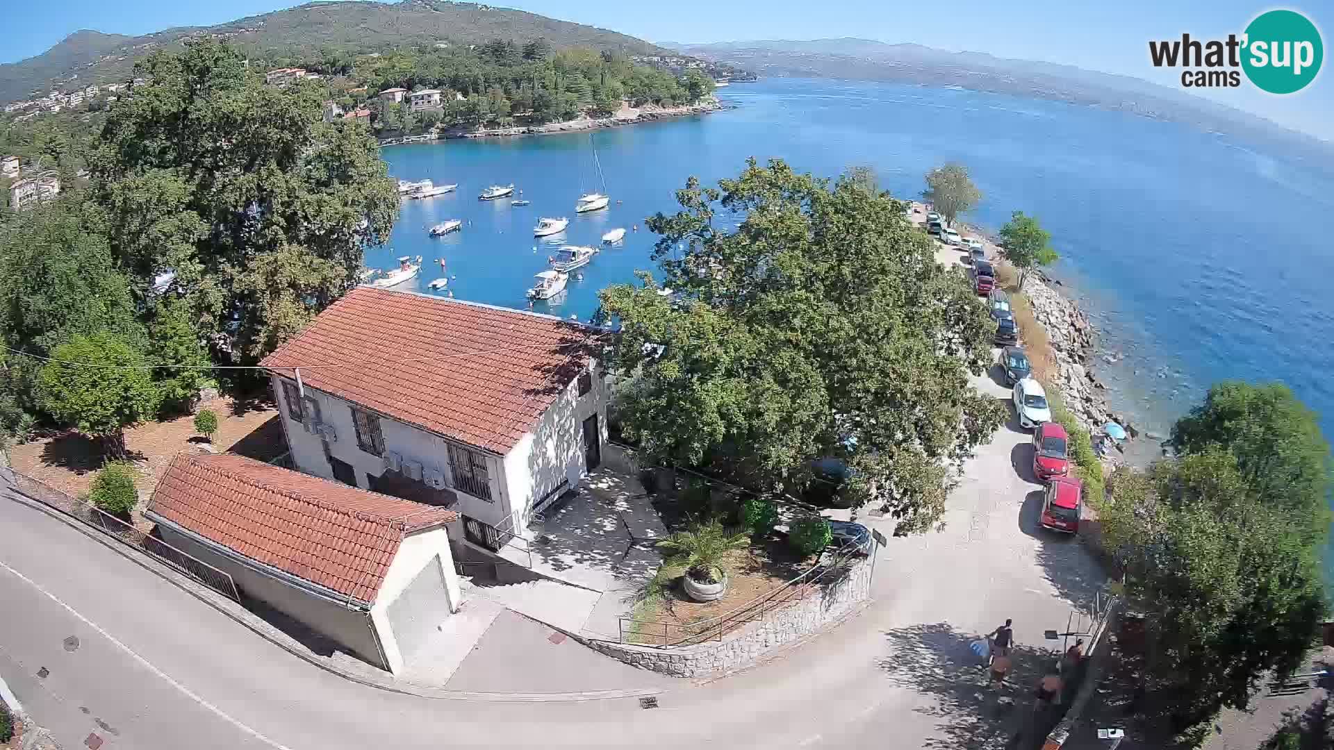 Webcam port d’Ika – Vue en direct et lumières d’Opatija