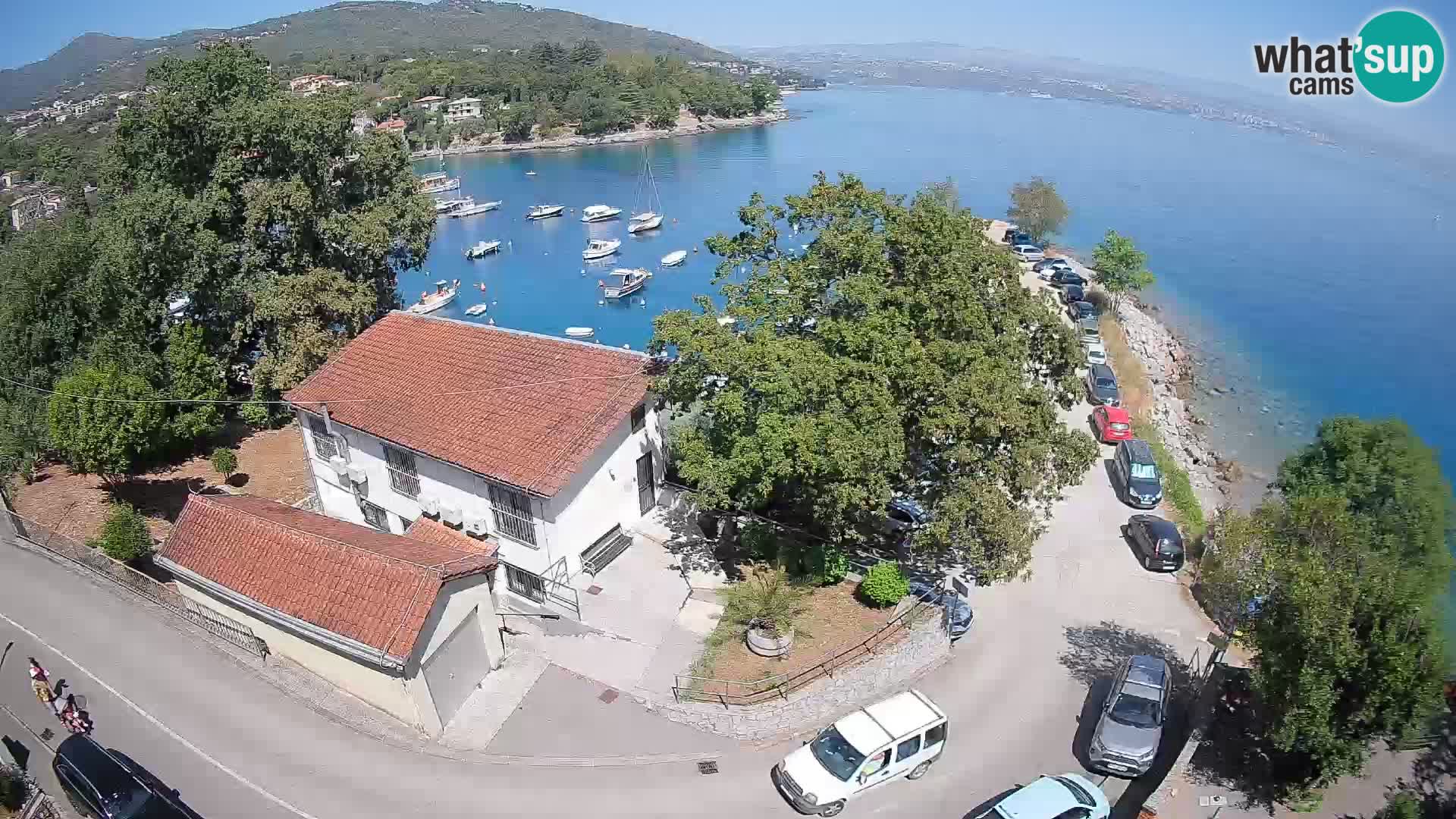 Webcam Ika Hafen – LIVE Blick auf den Hafen und die Lichter von Opatija