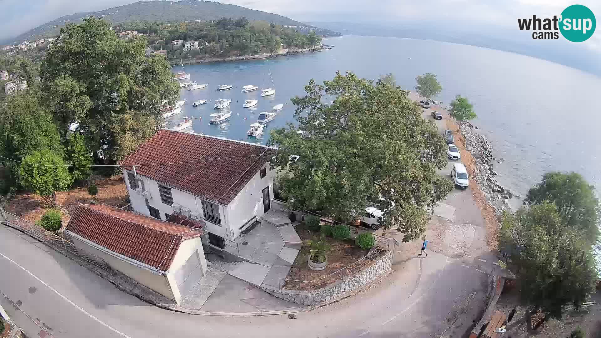 Webcam Ika Hafen – LIVE Blick auf den Hafen und die Lichter von Opatija