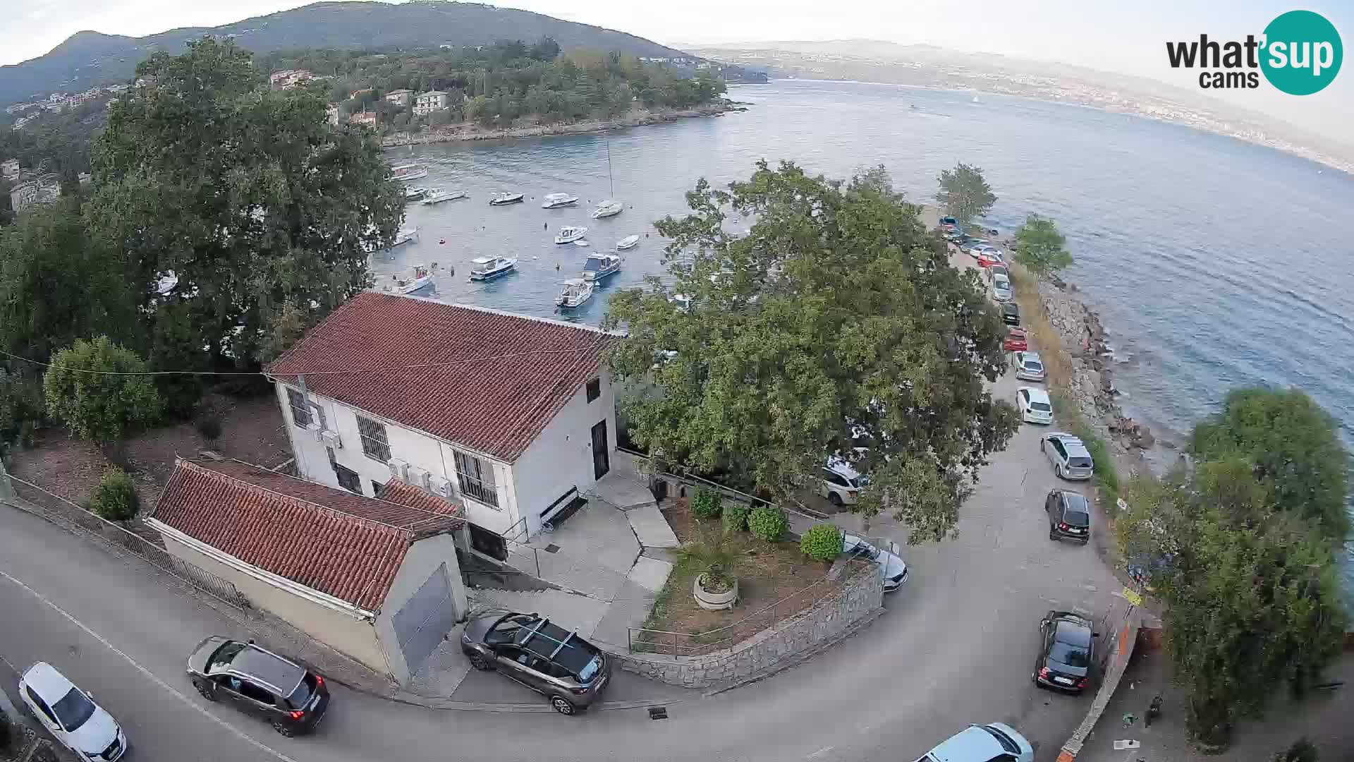 Webcam Ika Hafen – LIVE Blick auf den Hafen und die Lichter von Opatija