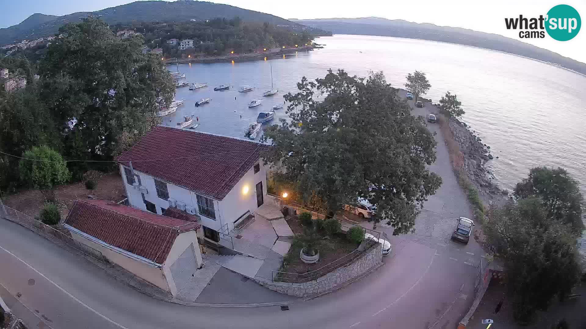 Webcam port d’Ika – Vue en direct et lumières d’Opatija