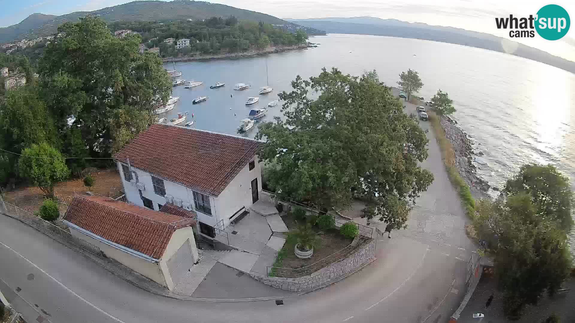 Webcam Ika Hafen – LIVE Blick auf den Hafen und die Lichter von Opatija