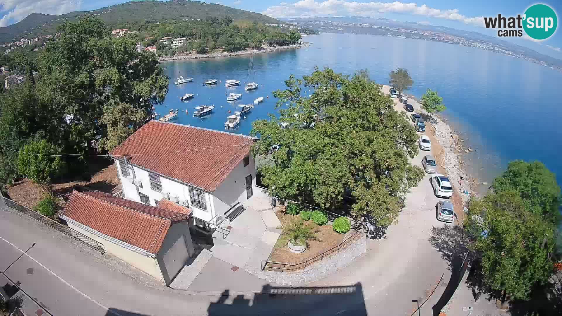 Webcam Ika Hafen – LIVE Blick auf den Hafen und die Lichter von Opatija