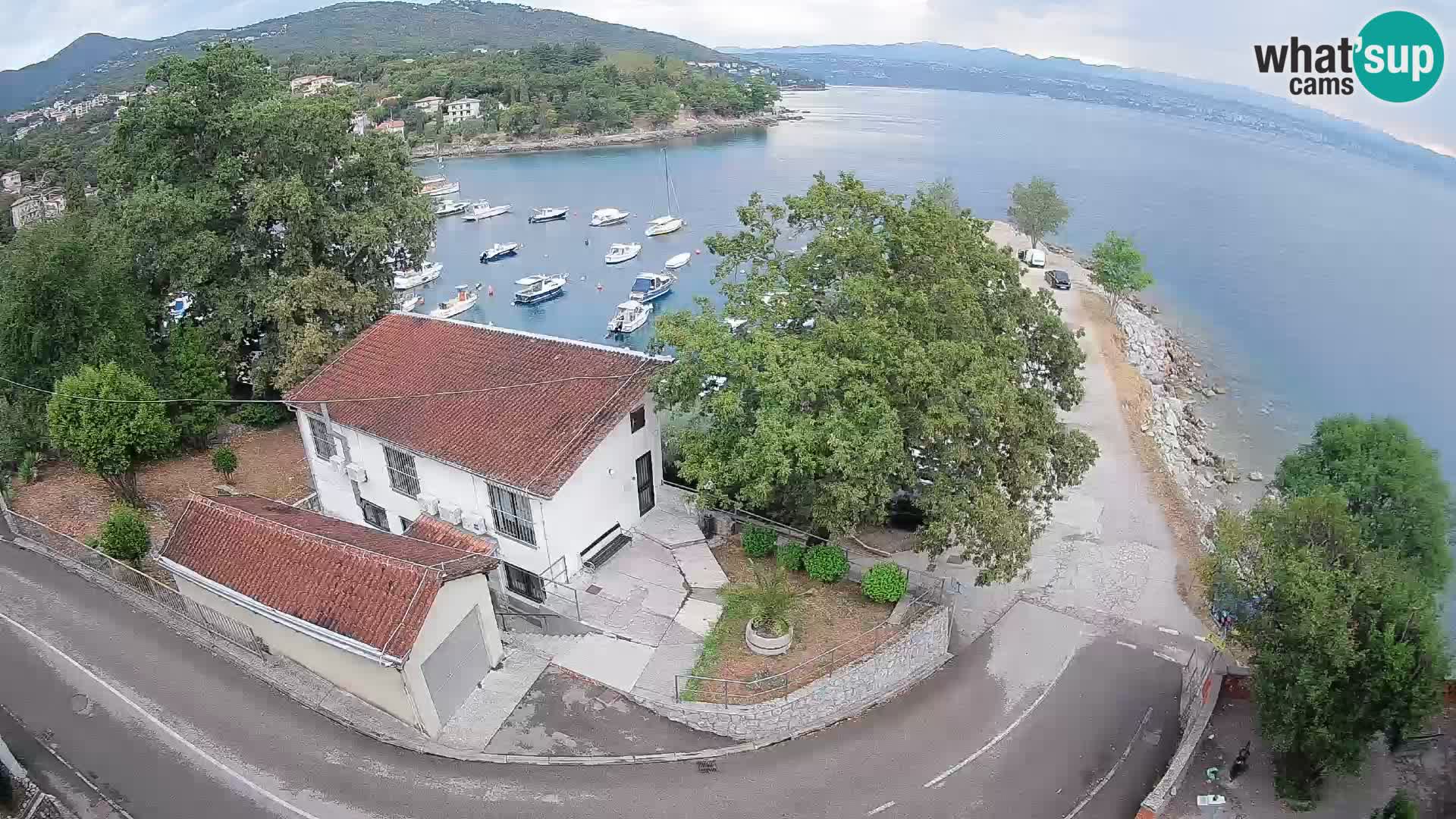 Webcam Ika Hafen – LIVE Blick auf den Hafen und die Lichter von Opatija