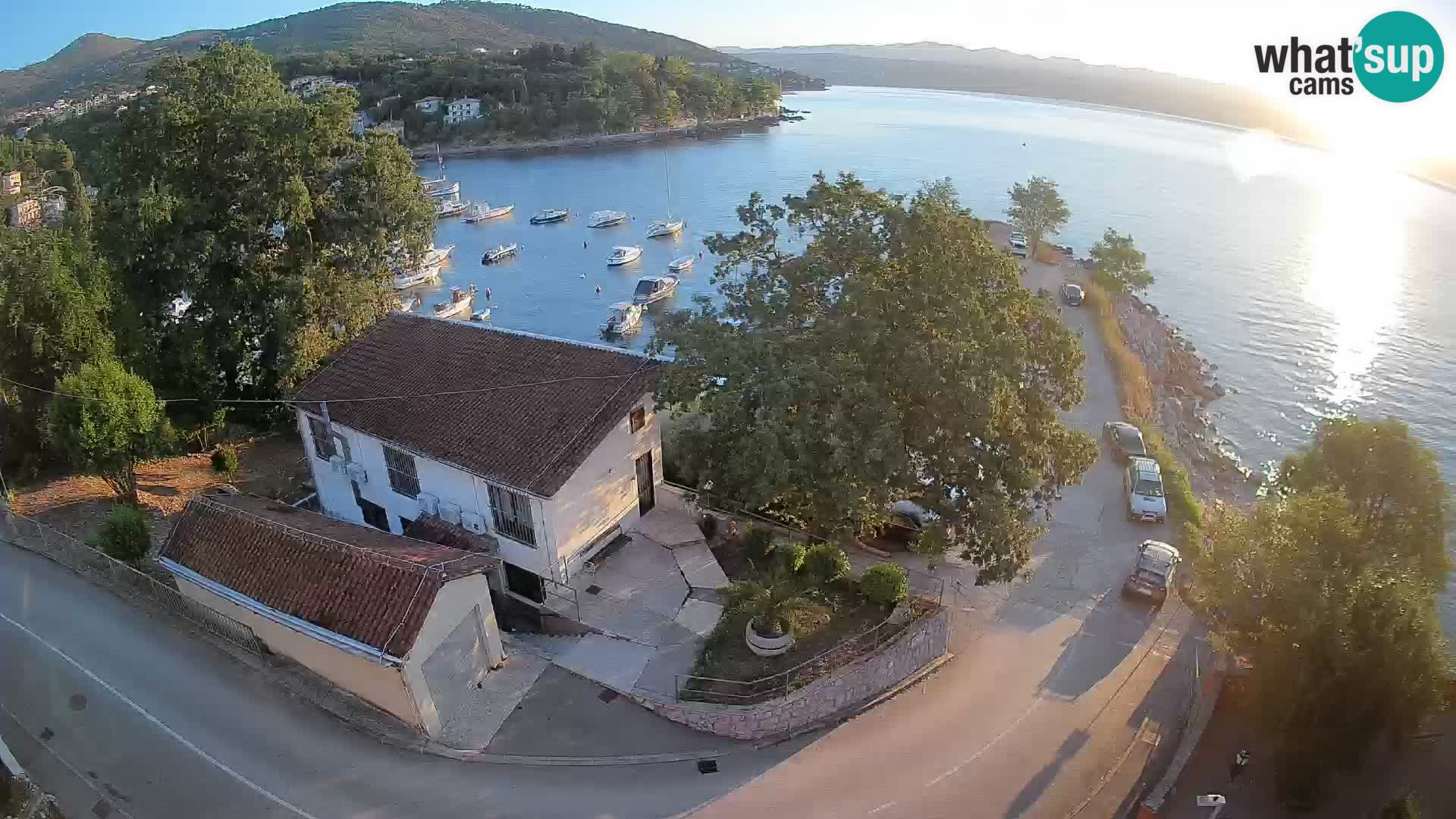 Webcam Ika Hafen – LIVE Blick auf den Hafen und die Lichter von Opatija