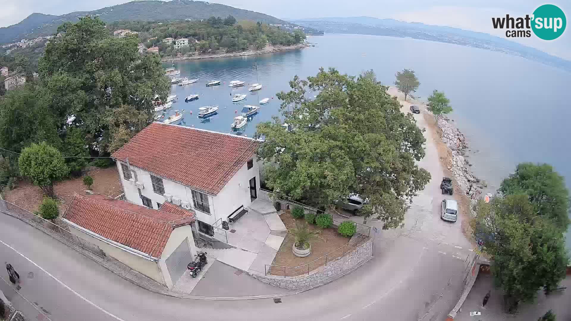 Webcam Ika Hafen – LIVE Blick auf den Hafen und die Lichter von Opatija