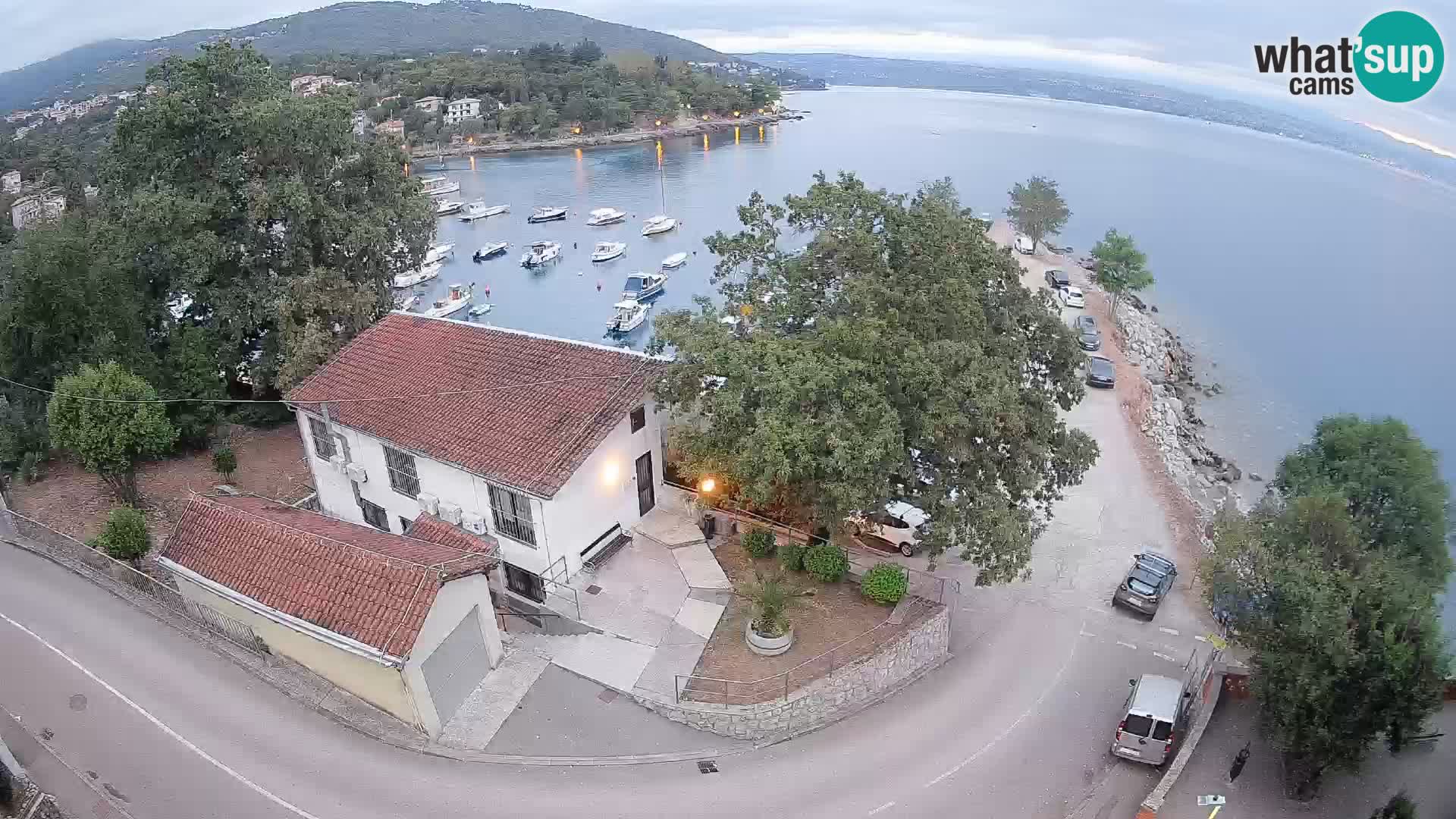 Webcam Ika Hafen – LIVE Blick auf den Hafen und die Lichter von Opatija