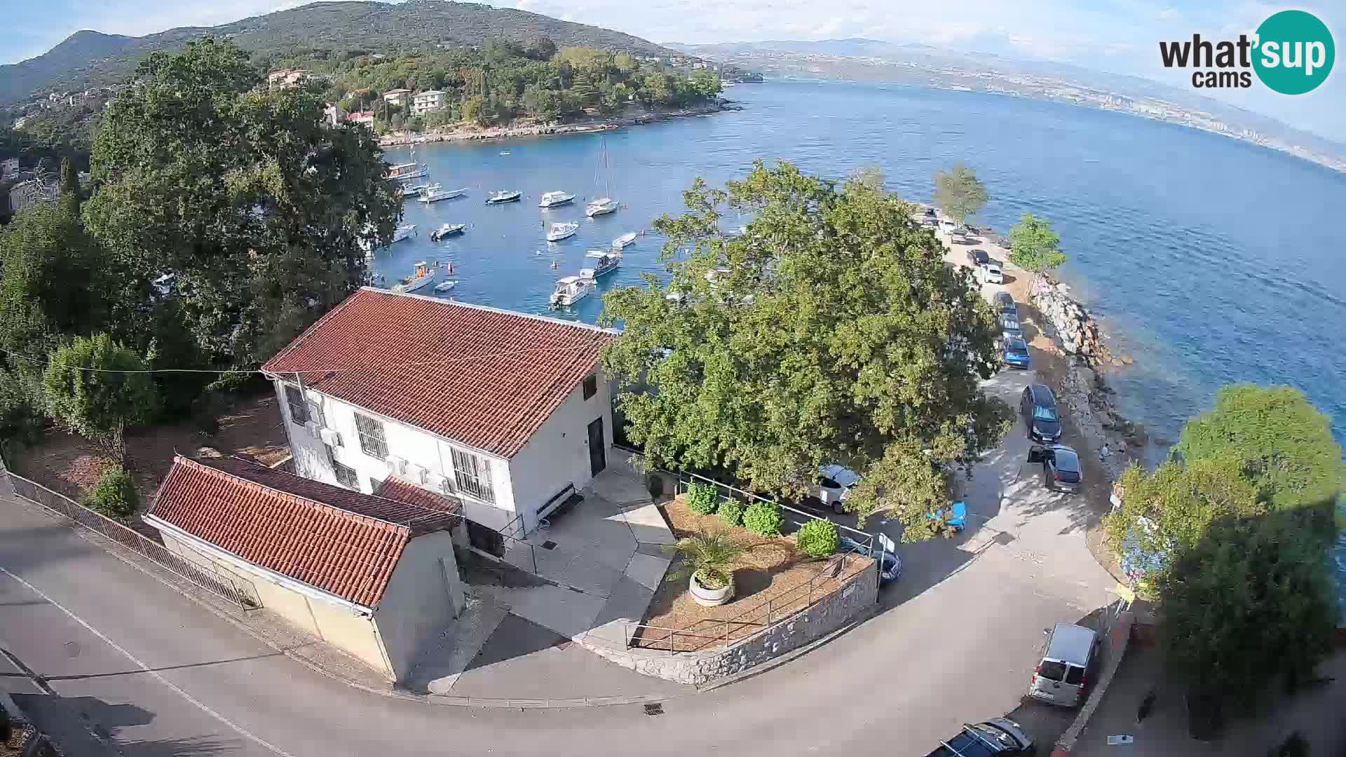 Webcam Ika Hafen – LIVE Blick auf den Hafen und die Lichter von Opatija
