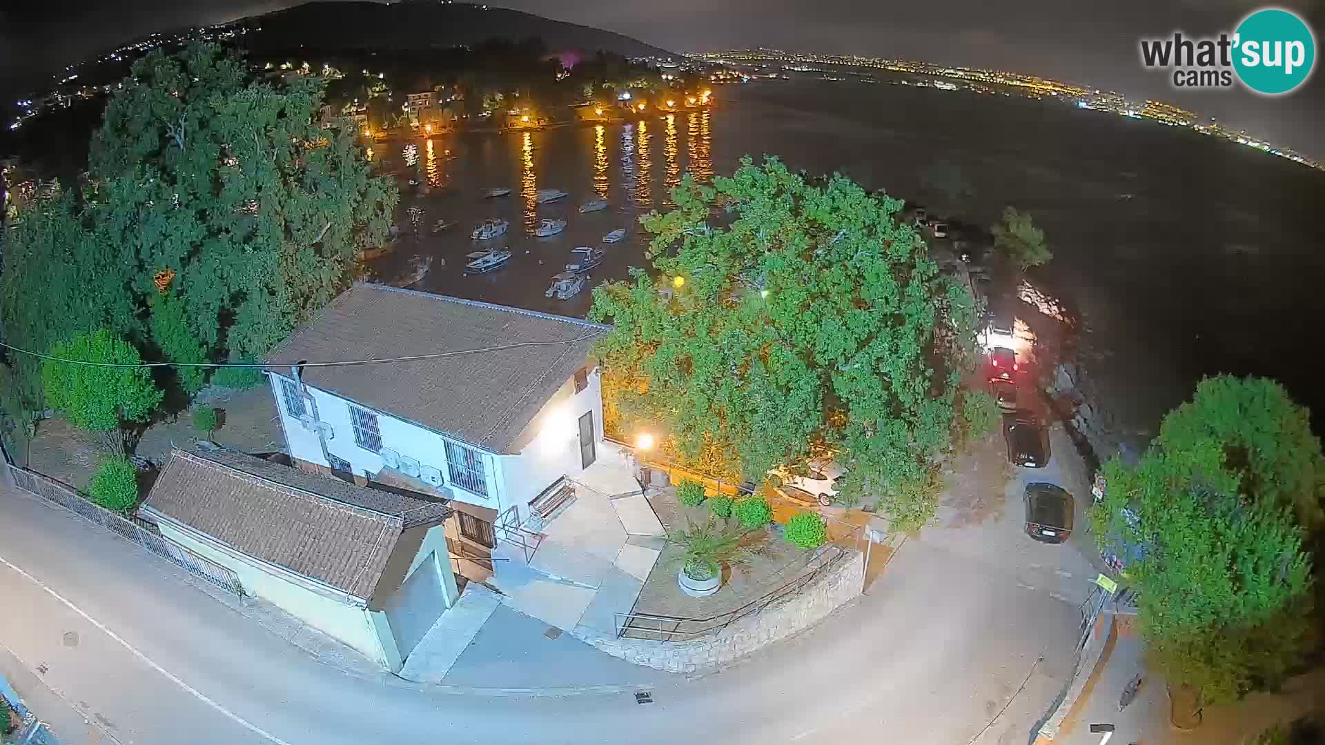 Ika Harbor Webcam – LIVE View of the Harbor and Opatija Lights