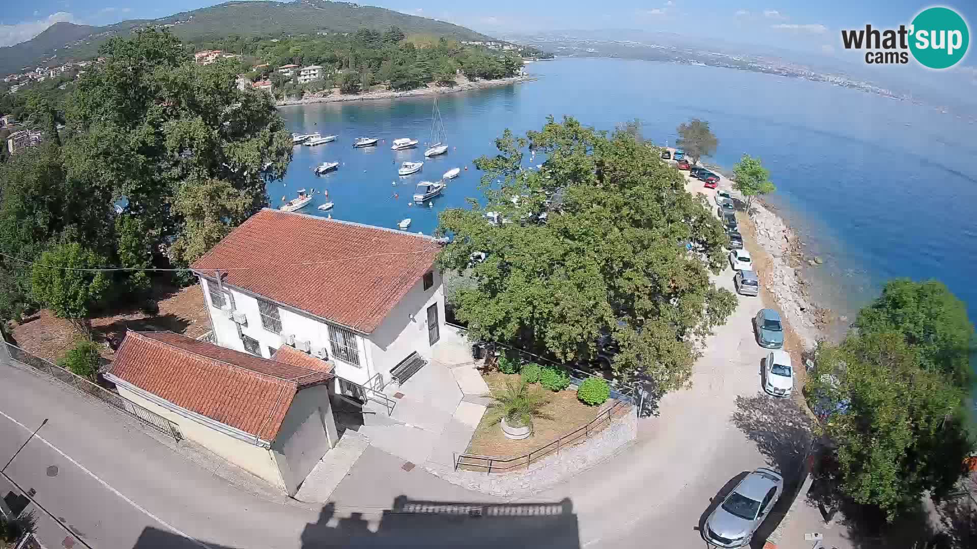 Webcam Ika Hafen – LIVE Blick auf den Hafen und die Lichter von Opatija