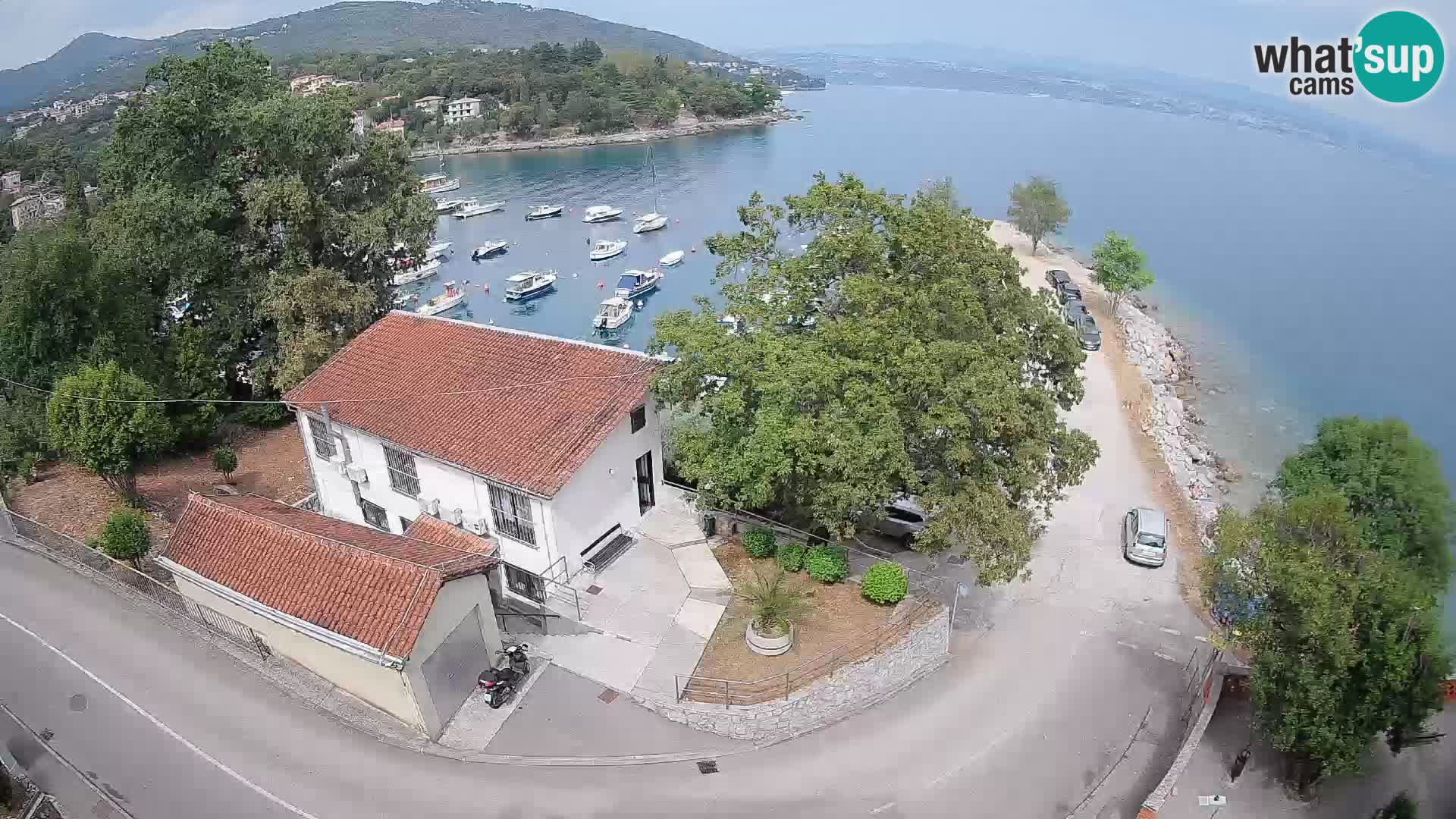 Webcam Ika Hafen – LIVE Blick auf den Hafen und die Lichter von Opatija