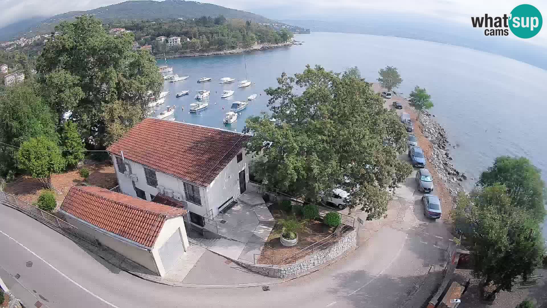 Webcam Ika Hafen – LIVE Blick auf den Hafen und die Lichter von Opatija