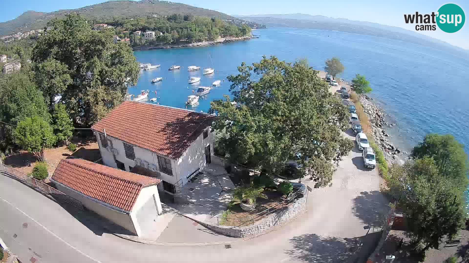 Webcam Ika Hafen – LIVE Blick auf den Hafen und die Lichter von Opatija