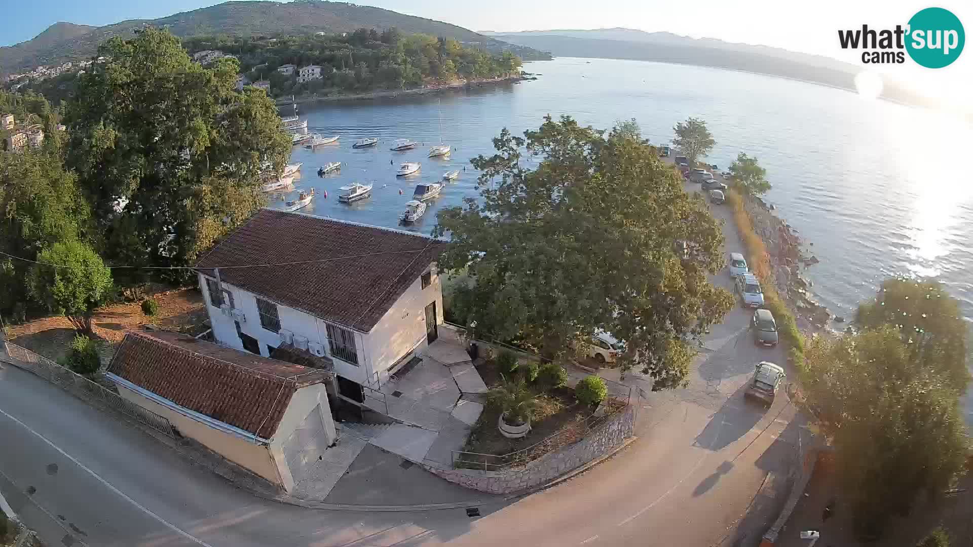 Webcam Ika Hafen – LIVE Blick auf den Hafen und die Lichter von Opatija