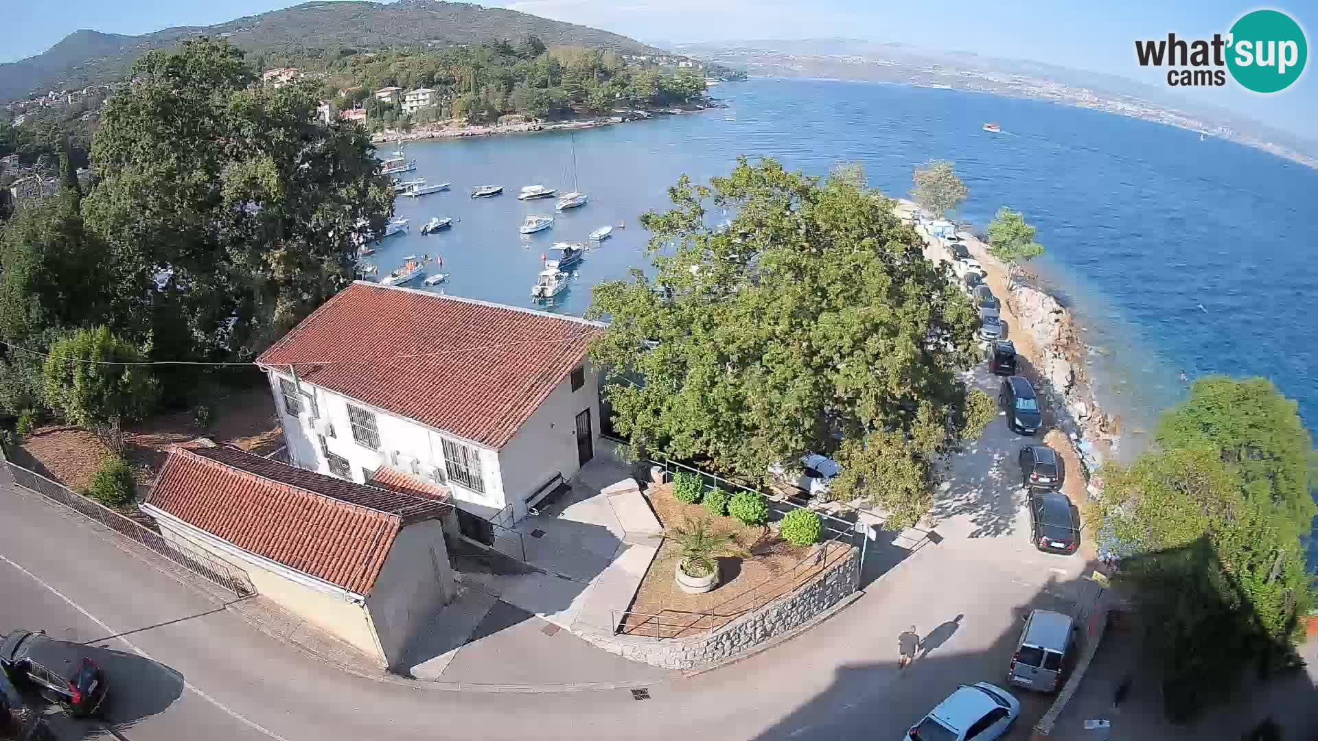 Webcam Ika Hafen – LIVE Blick auf den Hafen und die Lichter von Opatija