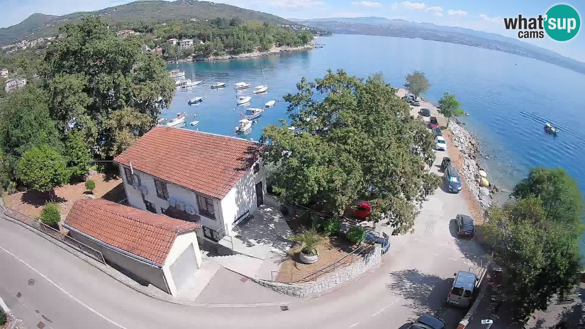 Webcam Ika Hafen – LIVE Blick auf den Hafen und die Lichter von Opatija