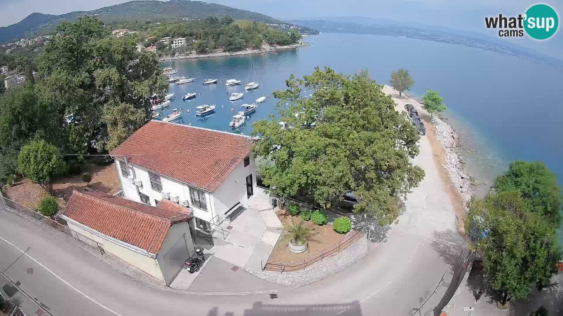 Webcam Ika Hafen – LIVE Blick auf den Hafen und die Lichter von Opatija