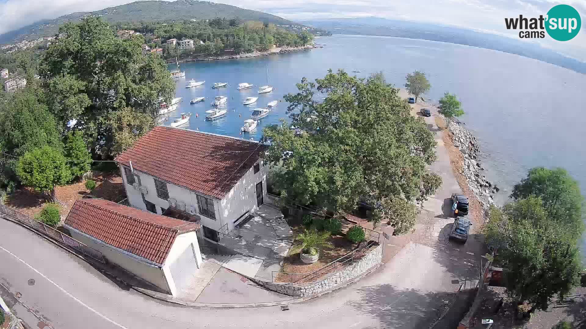 Webcam Ika Hafen – LIVE Blick auf den Hafen und die Lichter von Opatija