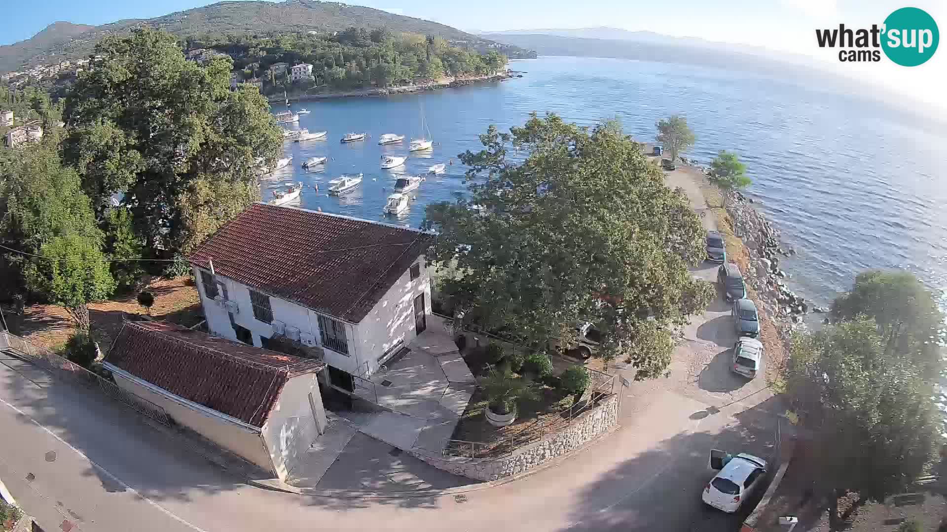 Webcam Ika Hafen – LIVE Blick auf den Hafen und die Lichter von Opatija