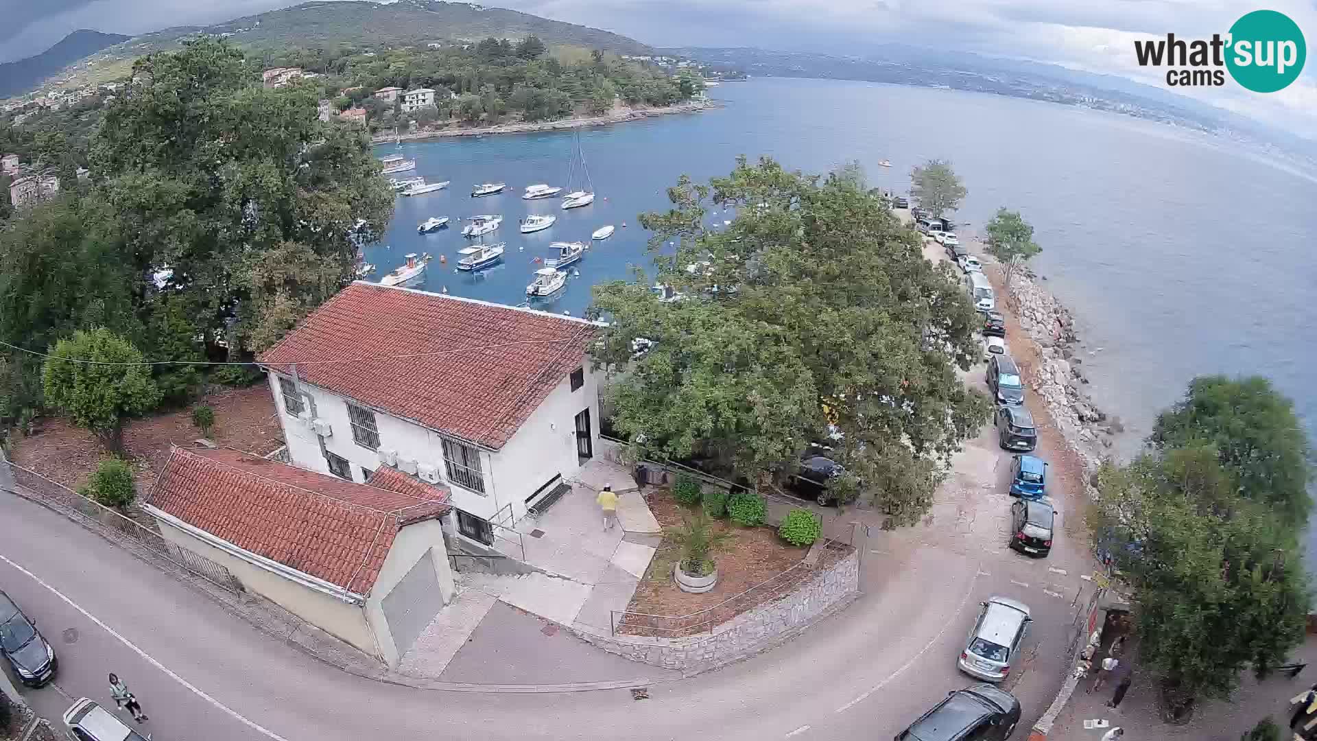 Webcam Ika Hafen – LIVE Blick auf den Hafen und die Lichter von Opatija
