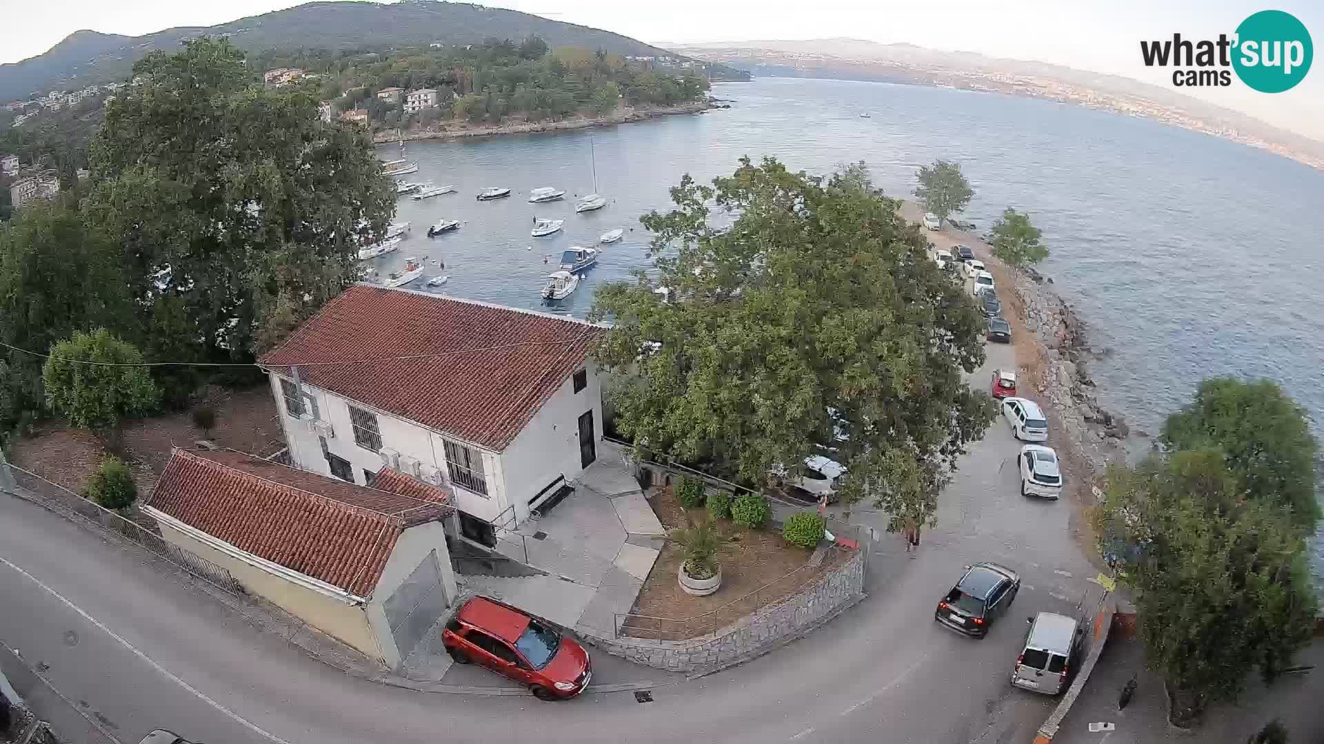 Webcam Ika Hafen – LIVE Blick auf den Hafen und die Lichter von Opatija