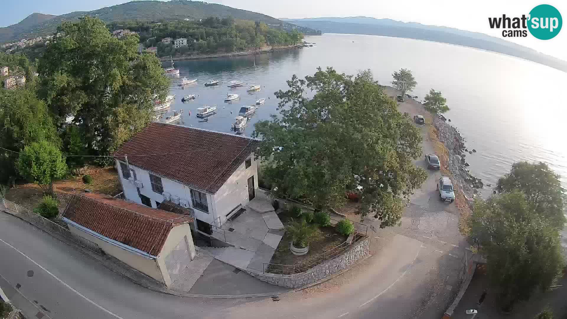 Webcam Ika Hafen – LIVE Blick auf den Hafen und die Lichter von Opatija