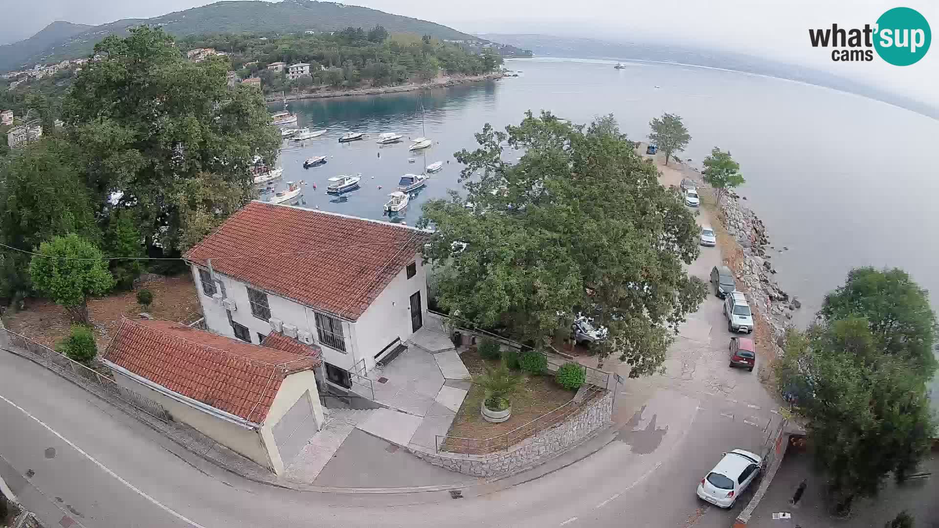 Webcam porto Ika – Vista LIVE sul porto e le luci di Opatija