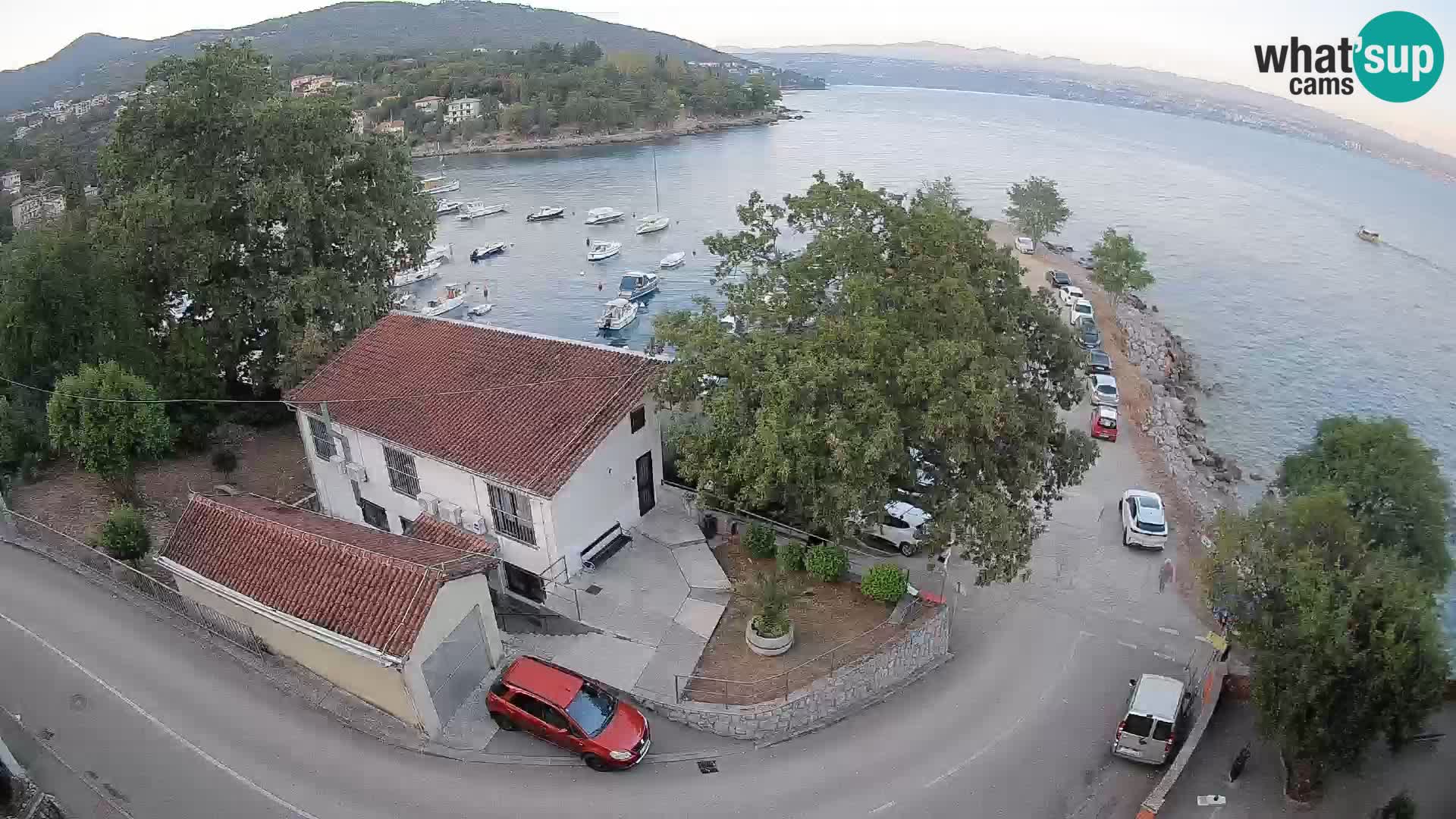 Webcam Ika Hafen – LIVE Blick auf den Hafen und die Lichter von Opatija