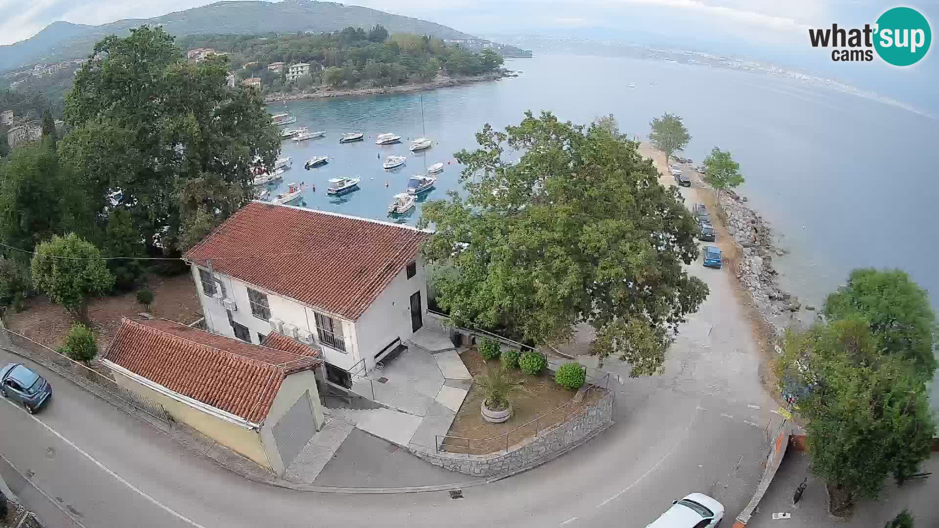 Webcam Ika Hafen – LIVE Blick auf den Hafen und die Lichter von Opatija