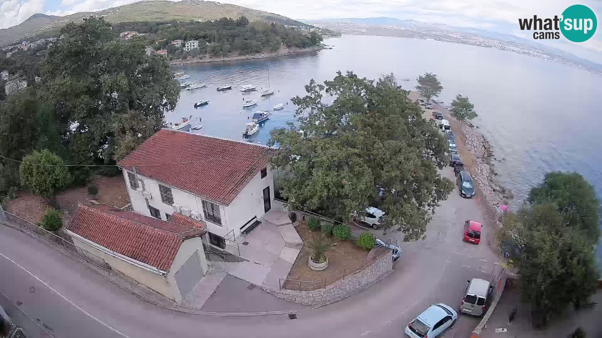 Webcam Ika Hafen – LIVE Blick auf den Hafen und die Lichter von Opatija