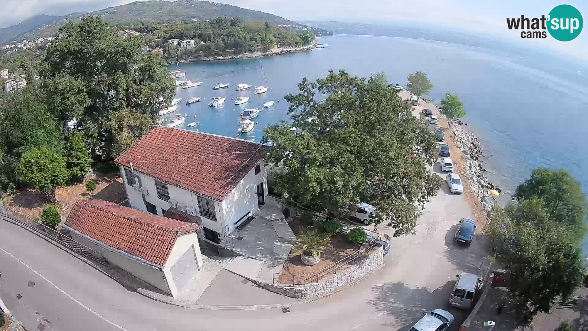 Webcam Ika Hafen – LIVE Blick auf den Hafen und die Lichter von Opatija
