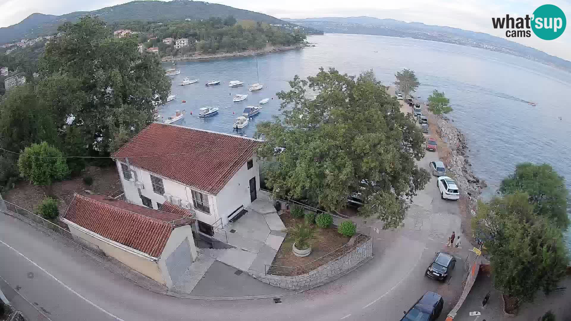 Webcam Ika Hafen – LIVE Blick auf den Hafen und die Lichter von Opatija