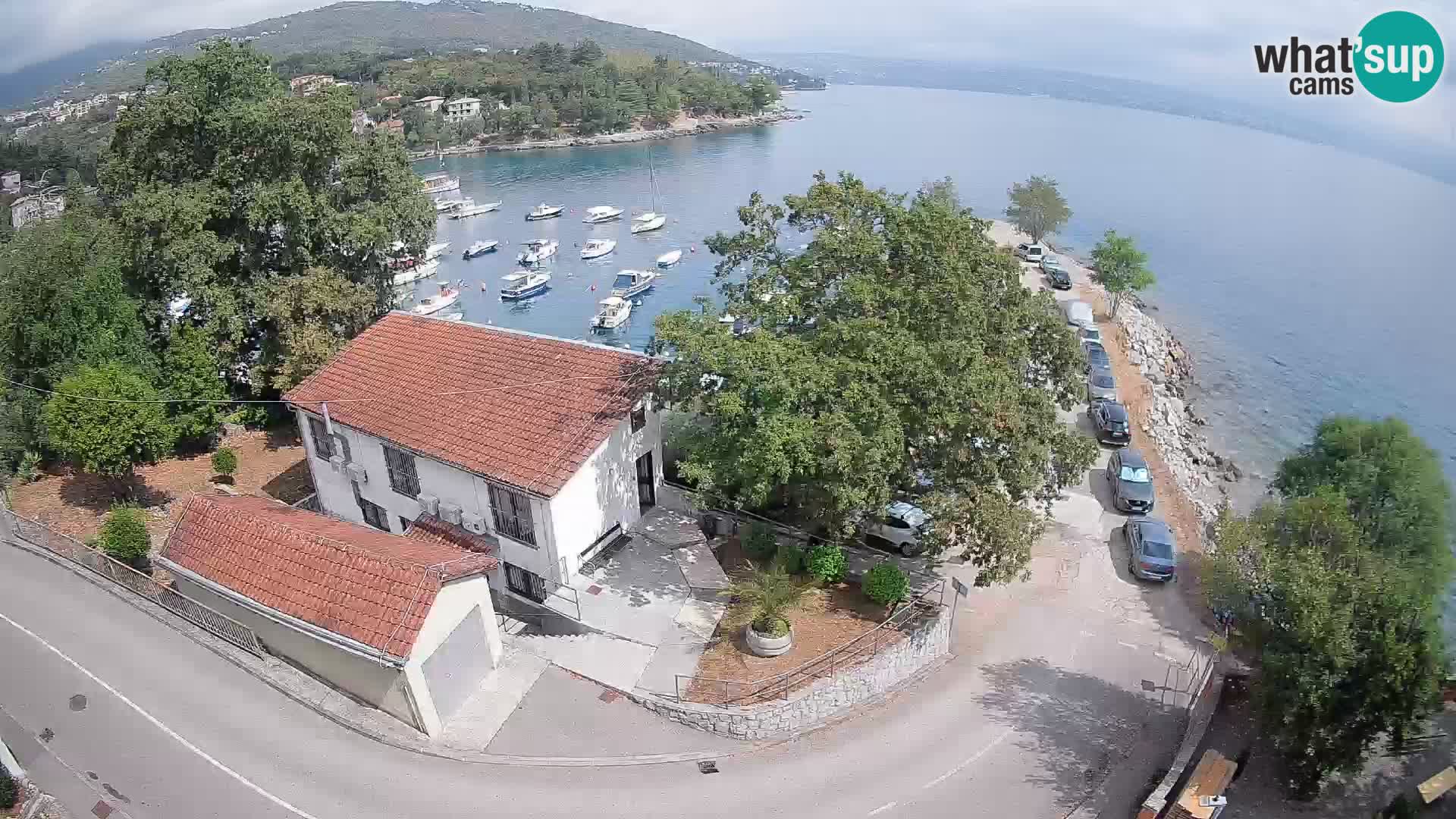 Webcam Ika Hafen – LIVE Blick auf den Hafen und die Lichter von Opatija