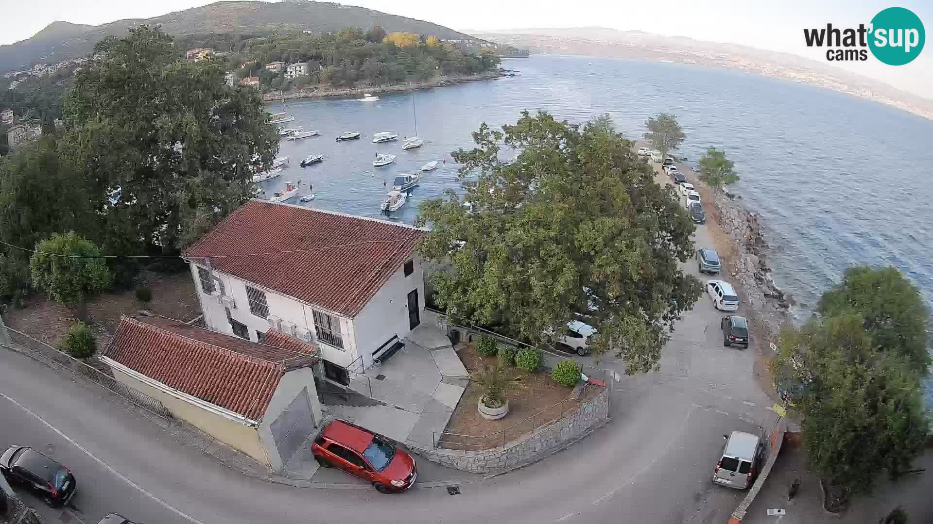 Webcam Ika Hafen – LIVE Blick auf den Hafen und die Lichter von Opatija