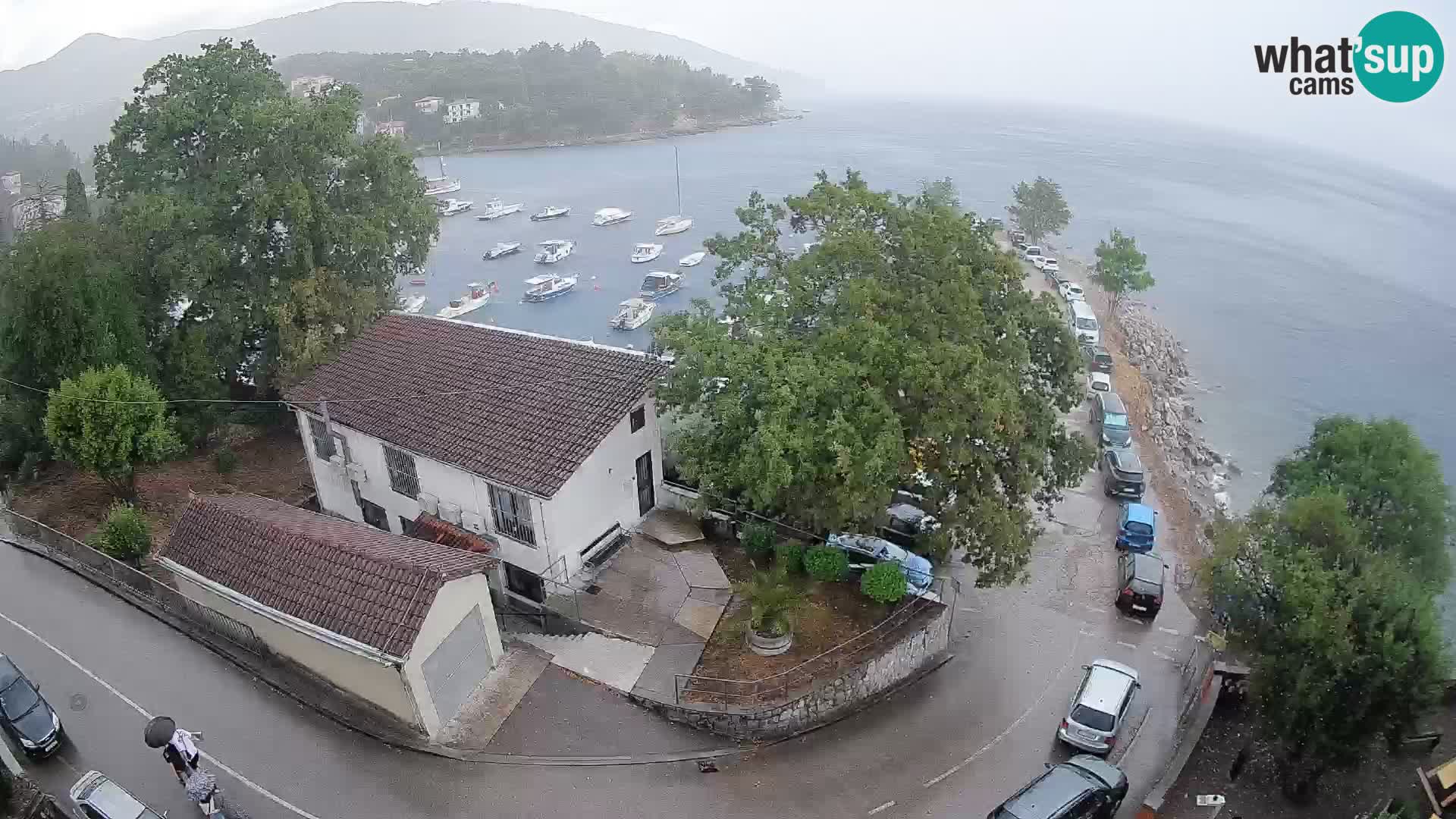 Webcam Ika Hafen – LIVE Blick auf den Hafen und die Lichter von Opatija