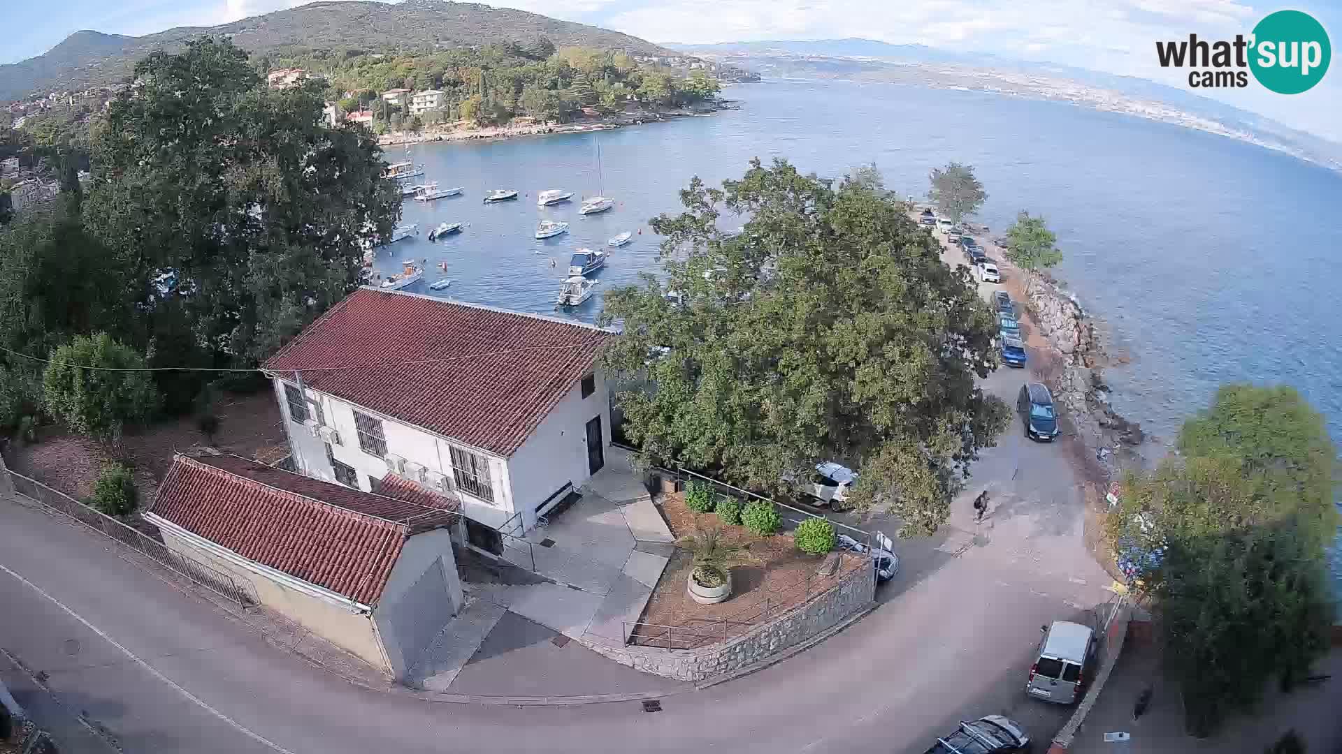 Webcam Ika Hafen – LIVE Blick auf den Hafen und die Lichter von Opatija