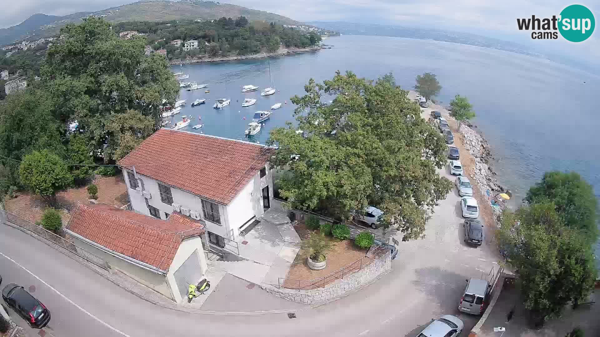 Webcam Ika Hafen – LIVE Blick auf den Hafen und die Lichter von Opatija