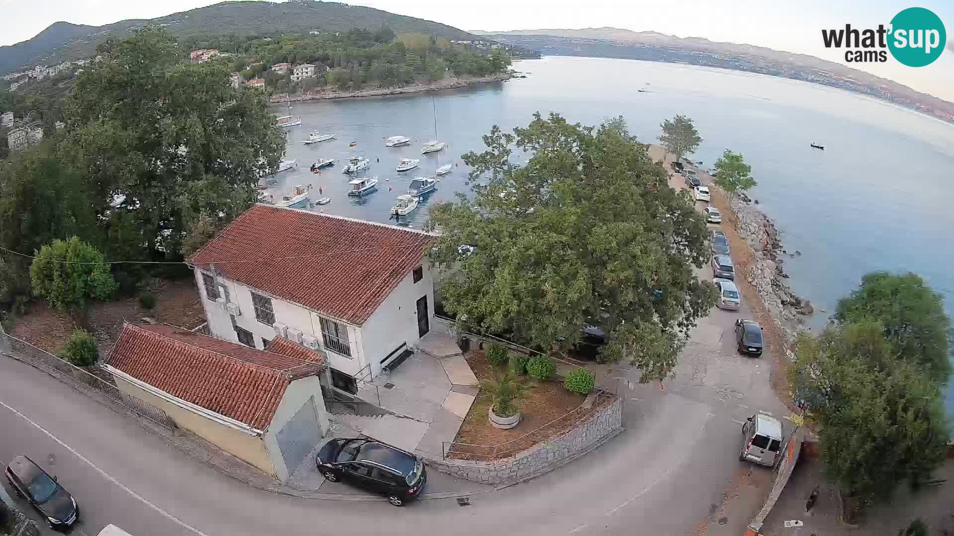 Webcam porto Ika – Vista LIVE sul porto e le luci di Opatija